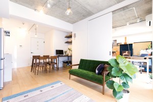 リフォーム事例紹介:明るいアトリエのあるマンションにリフォーム