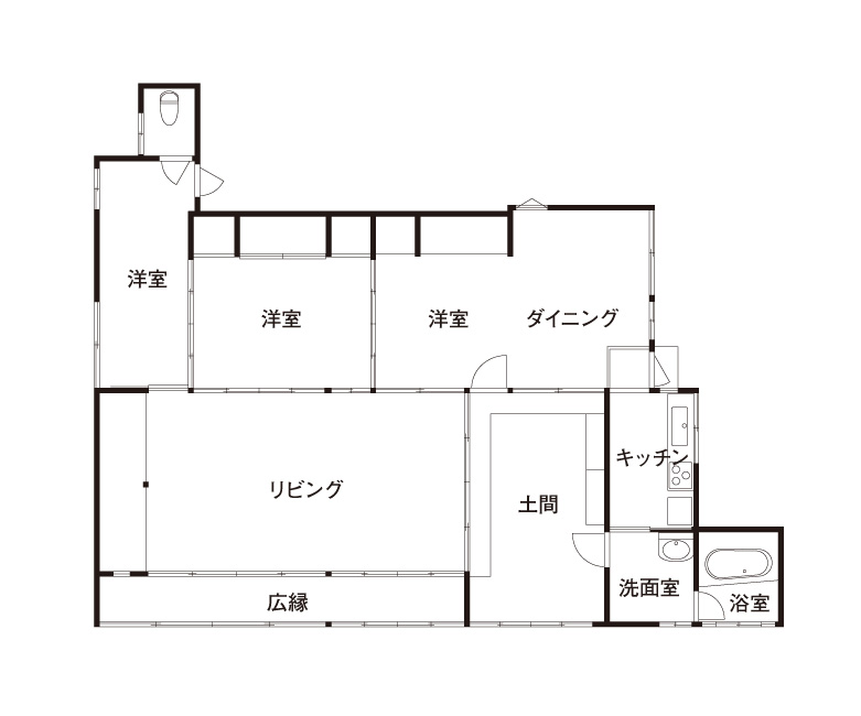写真:間取り
